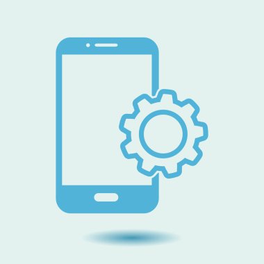 Akıllı telefon hizmetleri simgesi.