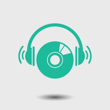 CD veya Dvd simgesini. Kompakt disk erkek.