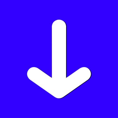 Ok simgesi. vektör illüstrasyonu