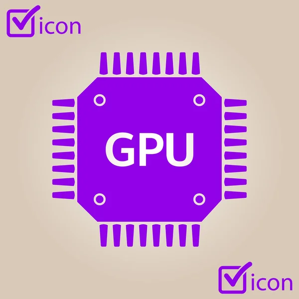 Ícone Placa Circuito Esquema Tecnologia Símbolo Quadrado Estilo Design Plano — Vetor de Stock