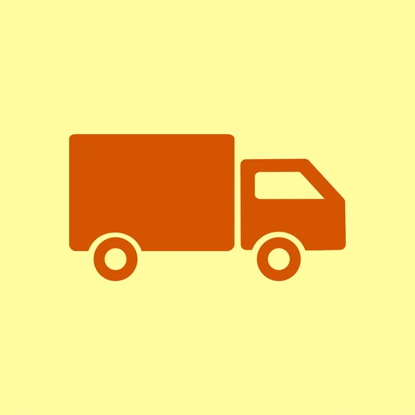 Παράδοση Truck Σημάδι Εικονίδιο Cargo Van Σύμβολο Αποστολές Και Δωρεάν — Διανυσματικό Αρχείο