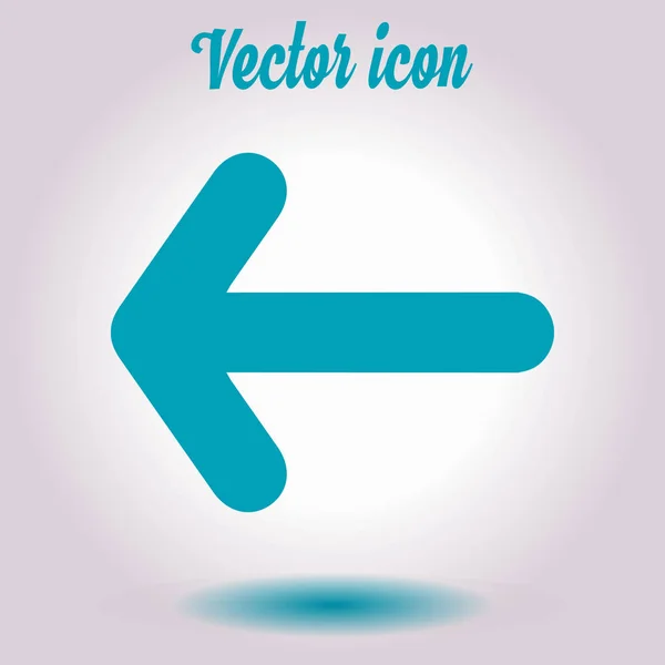 Pfeil Symbol Vektorillustration — Stockvektor