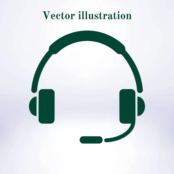 Плоская Иконка Поддержки Векторная Иллюстрация — стоковый вектор