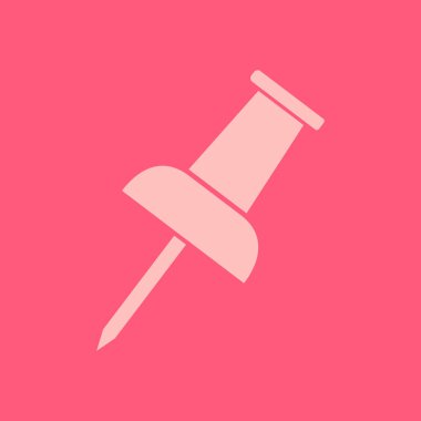  PIN simgesi itmek. Vektör Eps 10. 