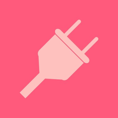 Vektör elektrik dolgu ağı düz simgesi.