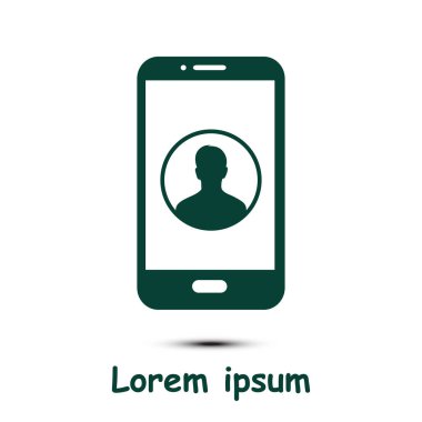 İnternet güvenliği konsepti ikonu. Tanımlama ve koruma simgesi.