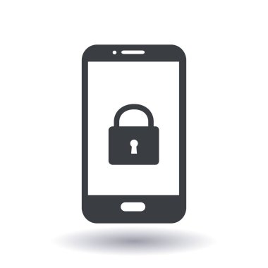 İnternet güvenliği konsepti ikonu. Tanımlama ve koruma simgesi.