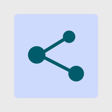 Pay işareti kutsal kişilerin resmi. Düz tasarım stili.