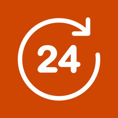 Saat saat etrafında bir gün simgesini açın..