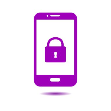 İnternet güvenliği konsepti ikonu. Tanımlama ve koruma simgesi.