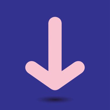 Ok simgesi. vektör illüstrasyonu