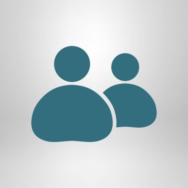 Kişi ya da sosyal işareti simgesi. 