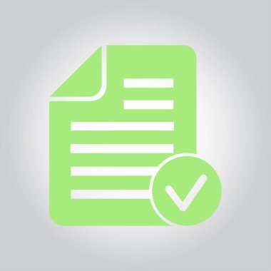 Ok simgesiyle belge.