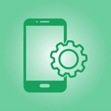 Akıllı telefon hizmetleri simgesi.