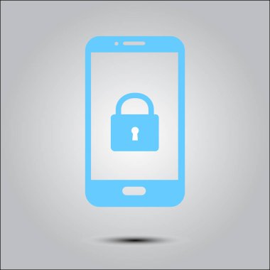 İnternet güvenliği konsepti ikonu. Tanımlama ve koruma simgesi.