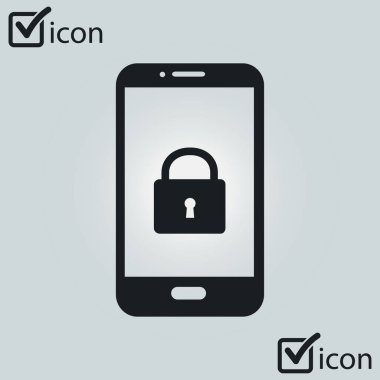 Internet güvenlik kavramı simgesi. Kimlik ve koruma simgesi.