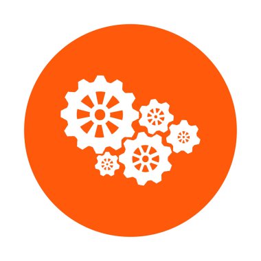 Simge vites. Düz stil. 