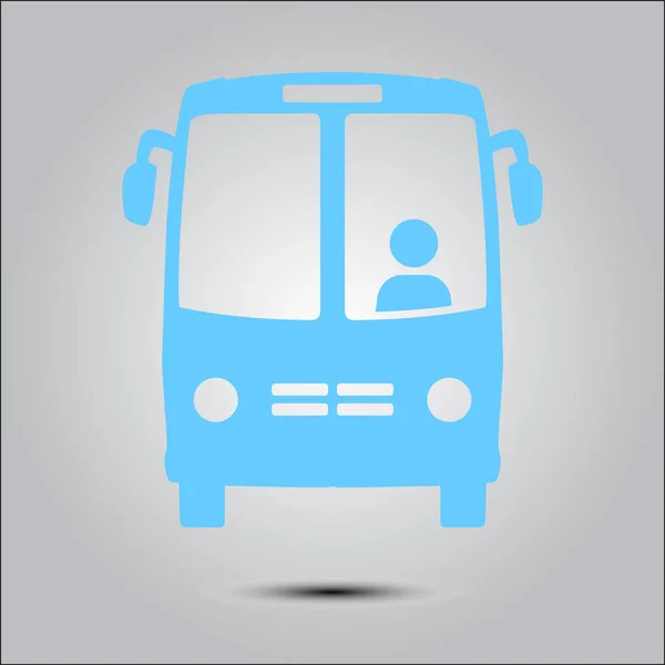 Bus Icon Schoolbus Simbol — Stock Vector