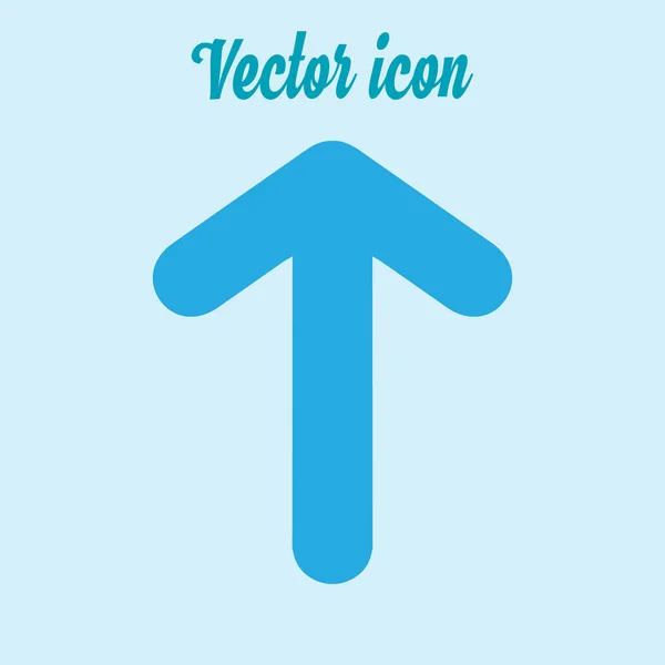 Icono Flecha Ilustración Vectorial — Vector de stock