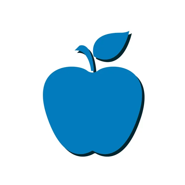 Icône Apple Illustration Vectorielle Simple — Image vectorielle