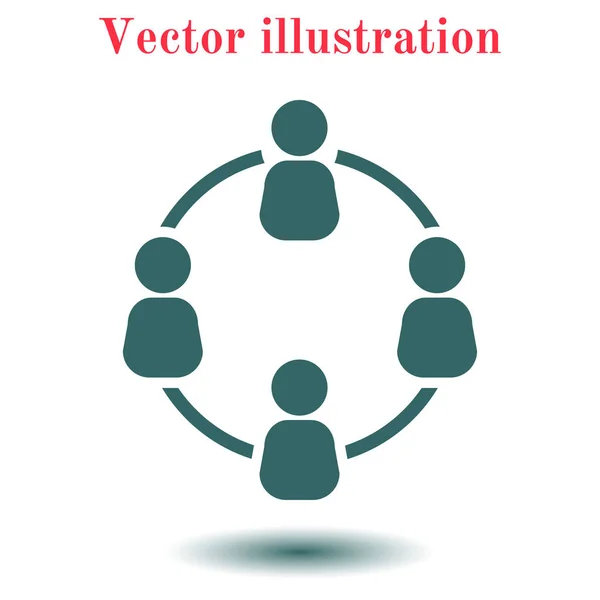 Kommunikationskonzept Vektorillustration — Stockvektor