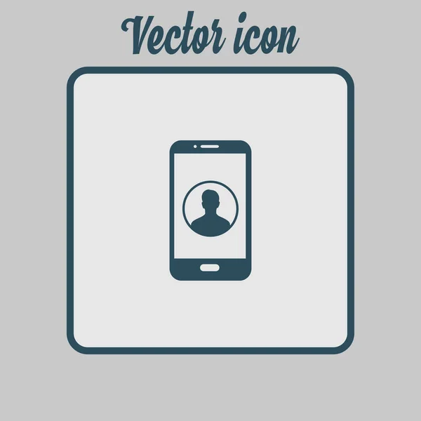 Icono Del Concepto Seguridad Internet Símbolo Identificación Protección Ilustración Vectorial — Vector de stock