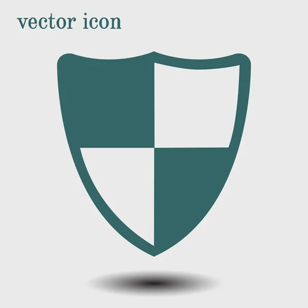 Icône Bouclier Concept Protection — Image vectorielle