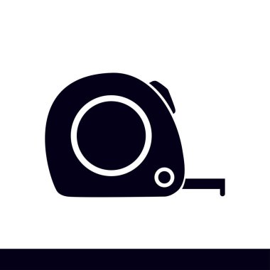  Mezura simgesi. Rulet inşaat erkek.