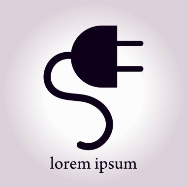 Vektör elektrik dolgu ağı düz simgesi.