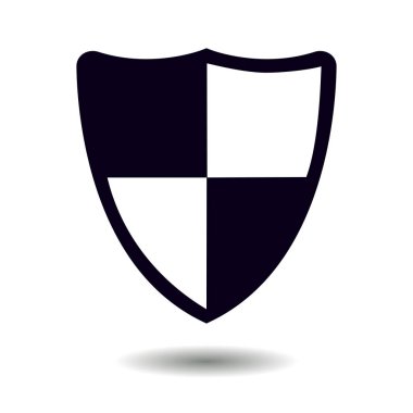 Kalkan kutsal kişilerin resmi. Koruma kavramı. 