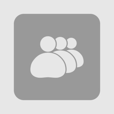 Kişi ya da sosyal işareti simgesi. 