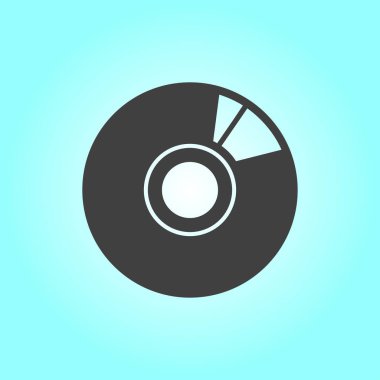CD veya Dvd simgesini. Kompakt disk erkek.