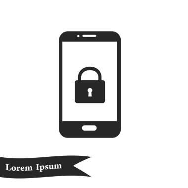 İnternet güvenliği konsepti ikonu. Tanımlama ve koruma simgesi.