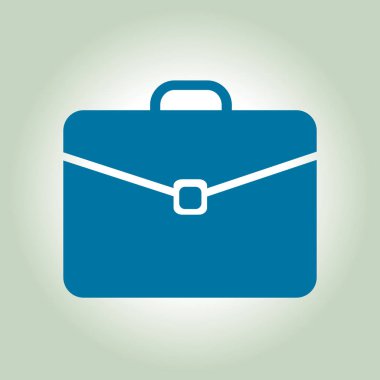 Evrak çantası ikonu, vektör illüstrasyonu. düz tasarım biçimi 