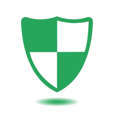 Kalkan kutsal kişilerin resmi. Koruma kavramı. 