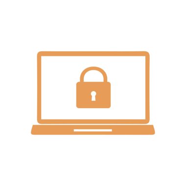 İnternet güvenliği konsepti ikonu. Tanımlama ve koruma simgesi.