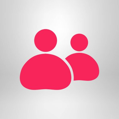 Kişi ya da sosyal işareti simgesi. 