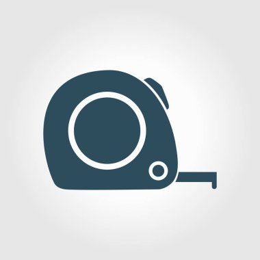  Mezura simgesi. Rulet inşaat erkek.