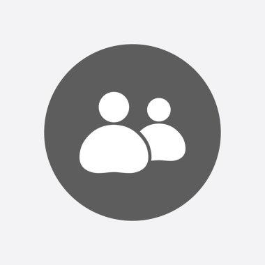 Kişi ya da sosyal işareti simgesi. 