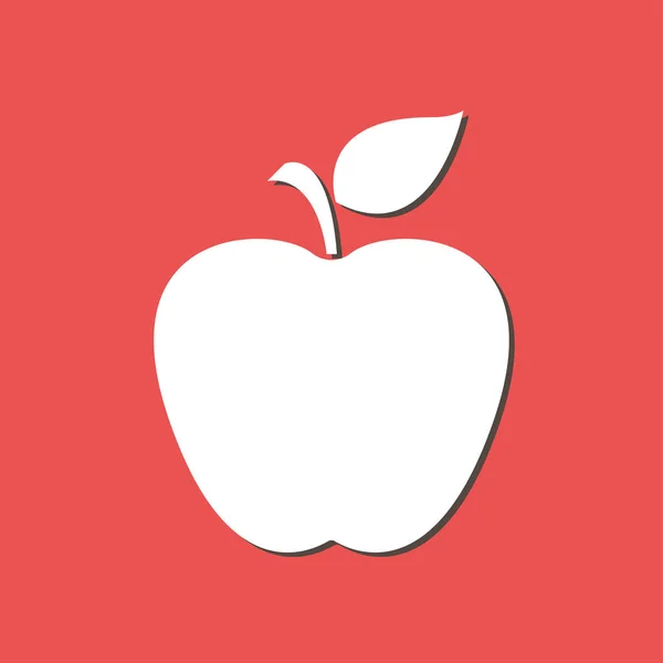 Icône Apple Illustration Vectorielle Simple — Image vectorielle
