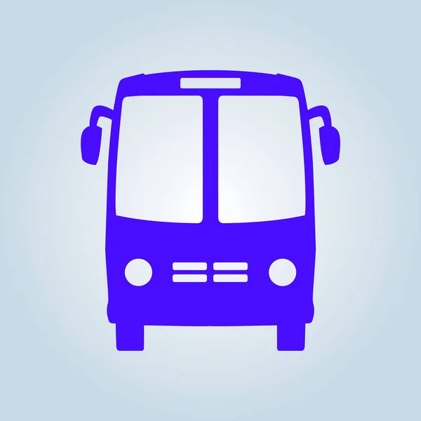 Icoana Autobuzului Simbolul Schoolbus — Vector de stoc