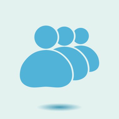 Kişi ya da sosyal işareti simgesi. 