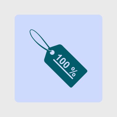 Satılık Etiketler simgesi. Düz tasarım stili. Vektör Eps 10.