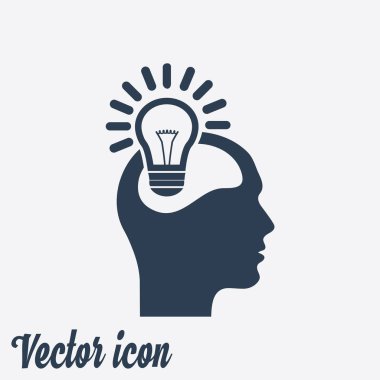 Yaratıcı fikirler ampul kavramı. Fikirler simgesi.