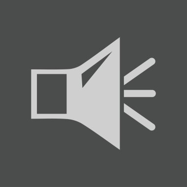 Hoparlör simgesi. Hoparlör ses işareti simgesi. Sembol ses. Düz tasarım stili. Vektör Eps 10.