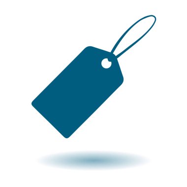 Satılık Etiketler simgesi. Fiyatı yüzde Satılık kapalı Etiketler. Düz tasarım stili. Vektör Eps 10.