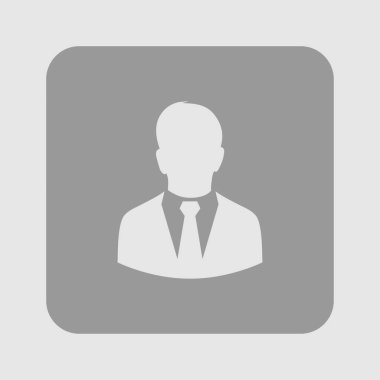 bir iş takım elbiseli adam kullanıcı simgesi.