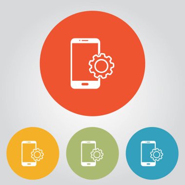 Akıllı telefon hizmetleri simgesi.