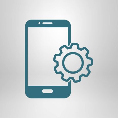 Akıllı telefon hizmetleri simgesi.