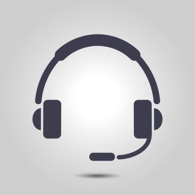 Destek, vektör çizim düz simgesi 